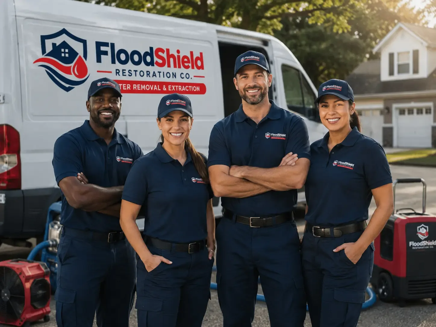 Flood Damage Restoration company in Lazbuddie, TX