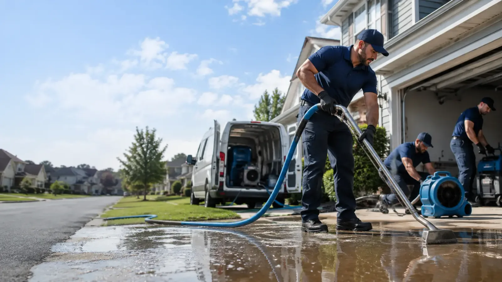 Flood Damage Restoration in Lazbuddie, TX